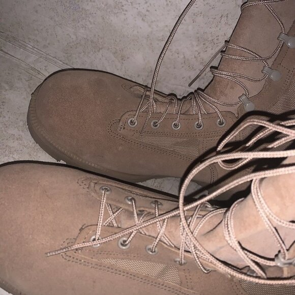 Belleville Military Infantry Brown Lace Up Goretex Combat Boots Size 13.5 R - Picture 5 of 9